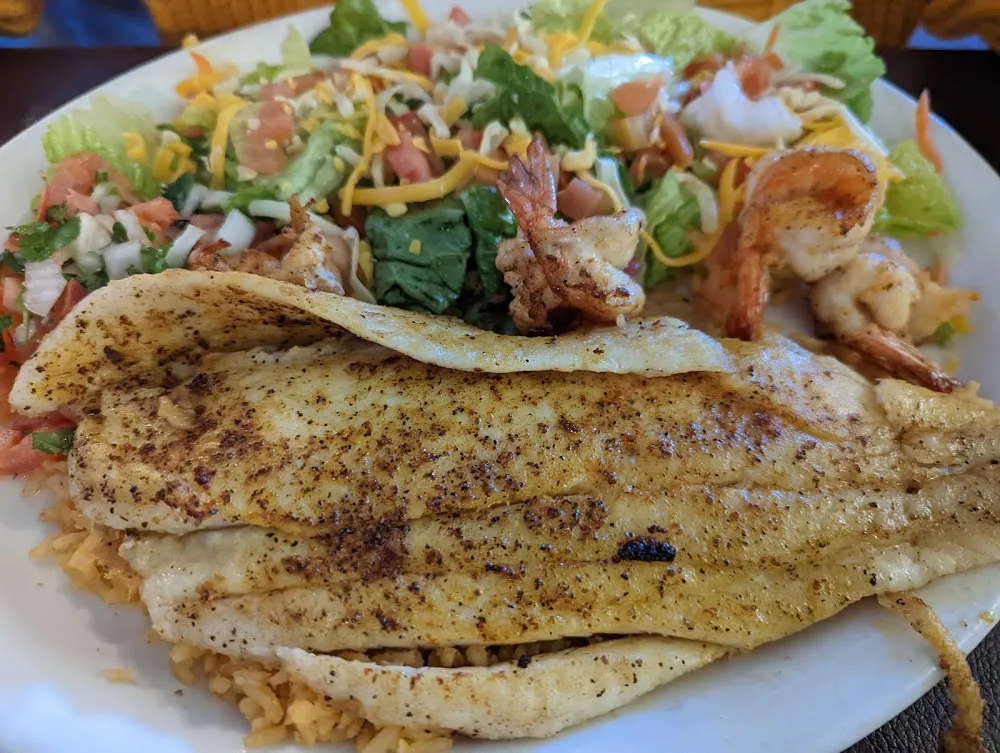 Crispy Beef Taco One Chicken Flauta with Rice and Beans